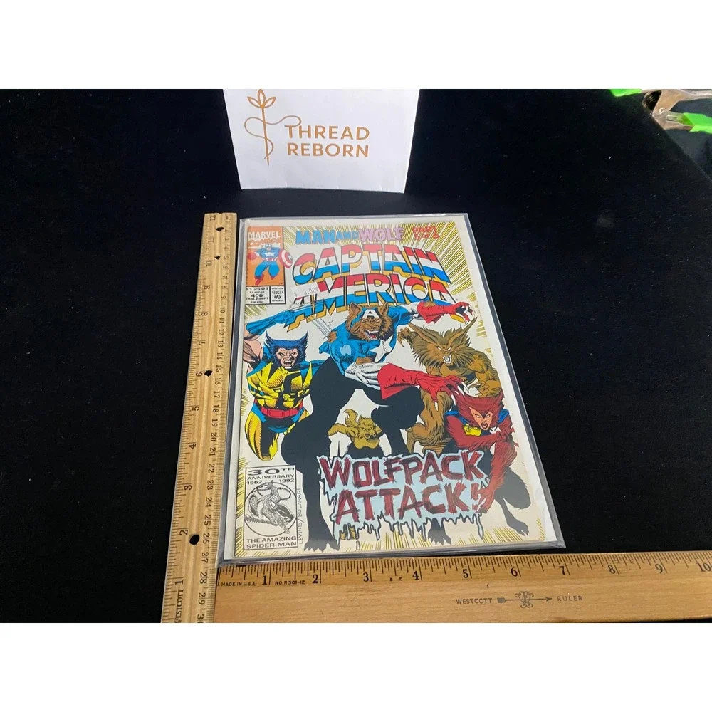 Captain America #96 Marvel‎ Comic Book Man and Wolf 30th Anniversary